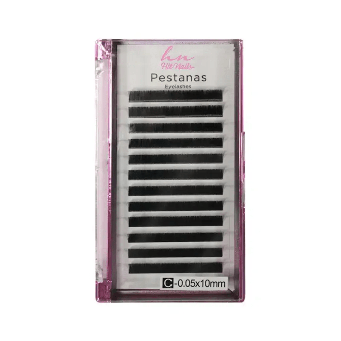 Caixa Pestanas 3D/Russas C 0,05mm x 10mm em Caixa 12 filas