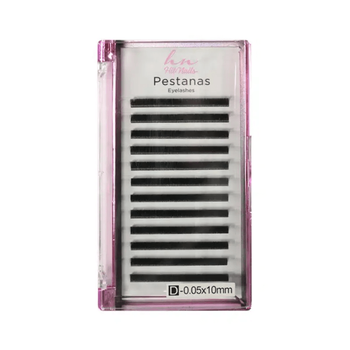 Caixa Pestanas 3D/Russas D 0,05mm x 10mm em Caixa 12 filas