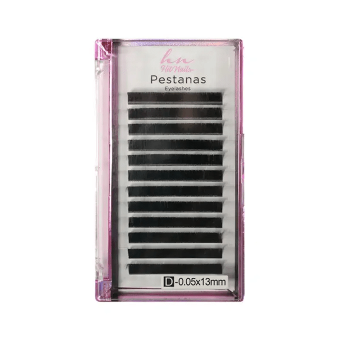 Caixa Pestanas 3D/Russas D 0,05mm x 13mm em Caixa 12 filas