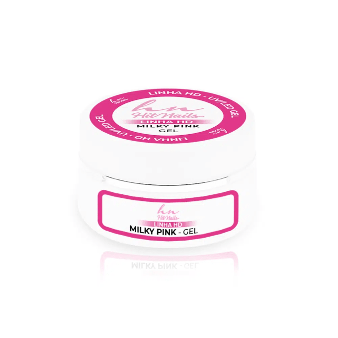 Gel de Construção HD Milky Pink - 15ml