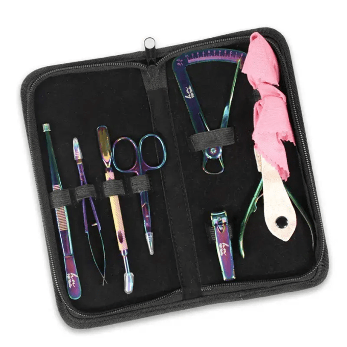 KIT Étui Outils Nail Designer Pro 7 pièces