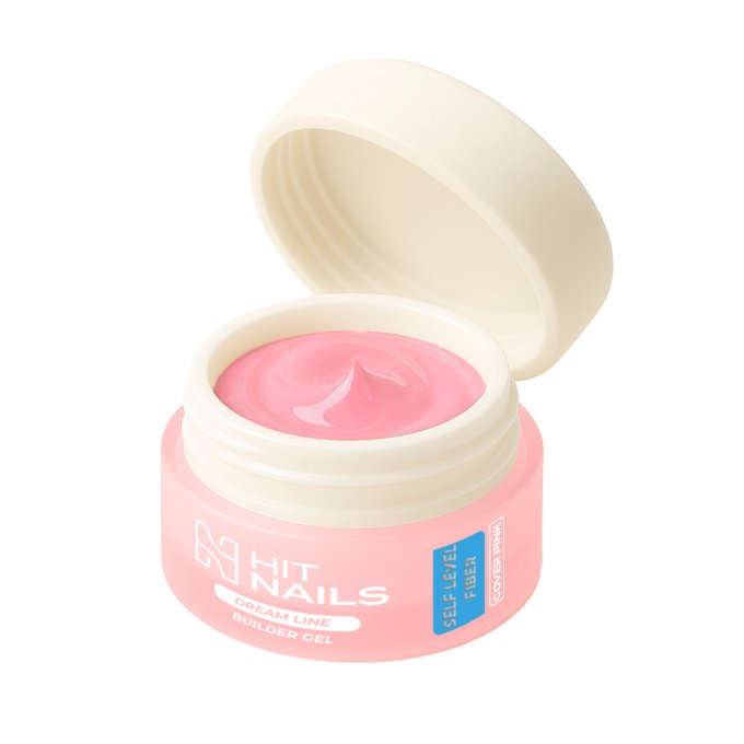 Gel de Construction Dream Line Self Level Fiber - Cover Pink