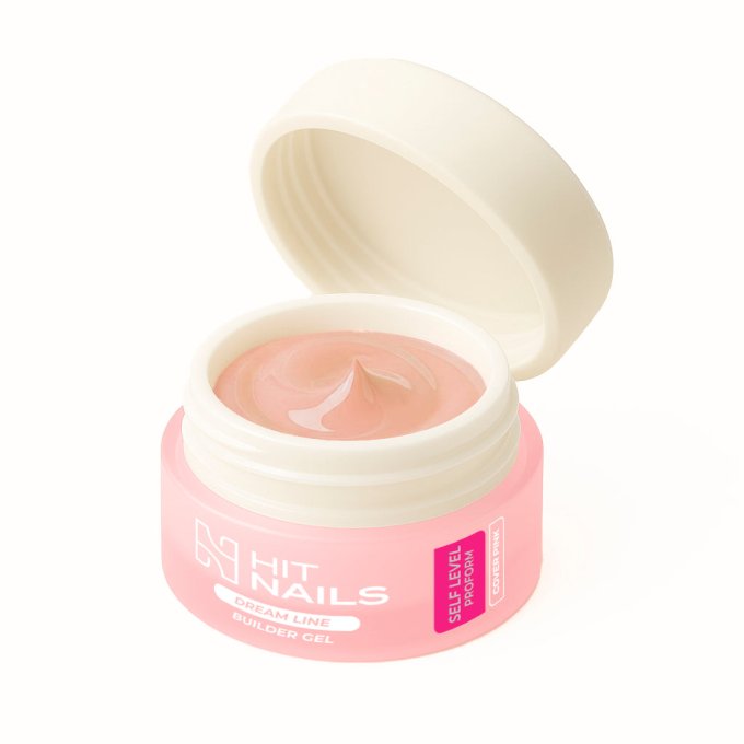 Gel de Construction Dream Line Self Level - Cover Pink
