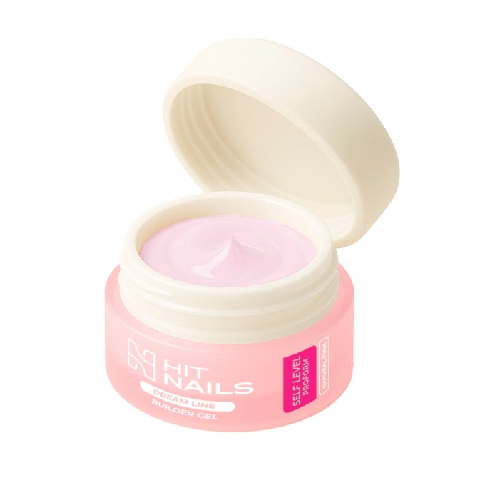 Gel de Construction Dream Line Self Level - Natural Pink