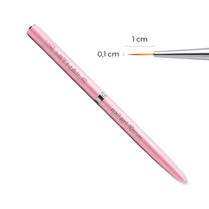 Pincel Nail Art com Tampa 10mm